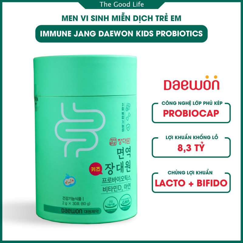MEN VI SINH IMMUNE JANG DAEWON KIDS PROBIOTICS